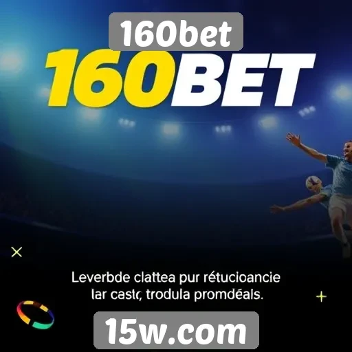 Promoções e bônus disponíveis na 160bet